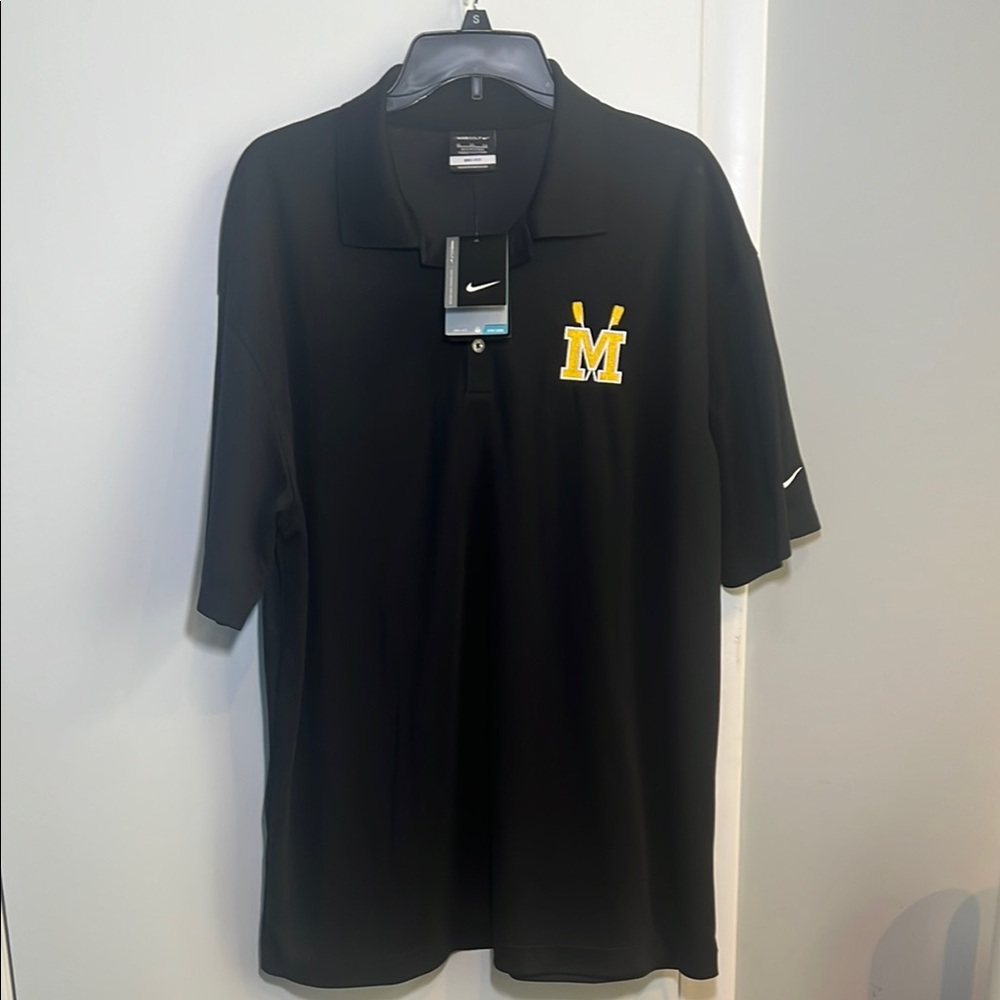 Nike‎ Golf Black Polo Shirt Dri Fit - XL - Picture 7 of 7
